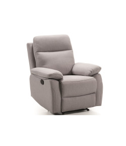 Fauteuil relaxation catane gris