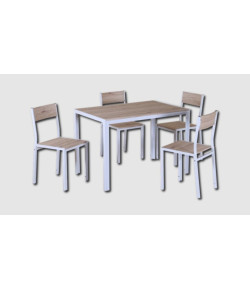 Table + 4 chaises manga
