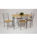 Table + 4 chaises olivier